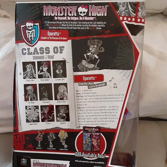 Monster High Operetta Doll - Picture 5 of 6